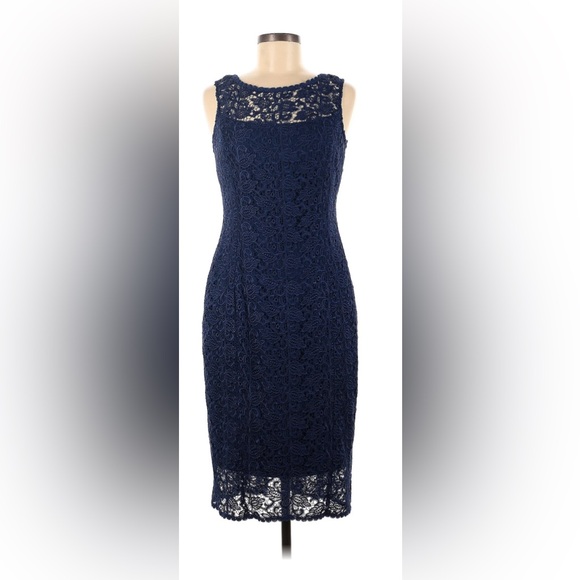 Black cocktail dress WHBM Size 4 - Picture 1 of 10